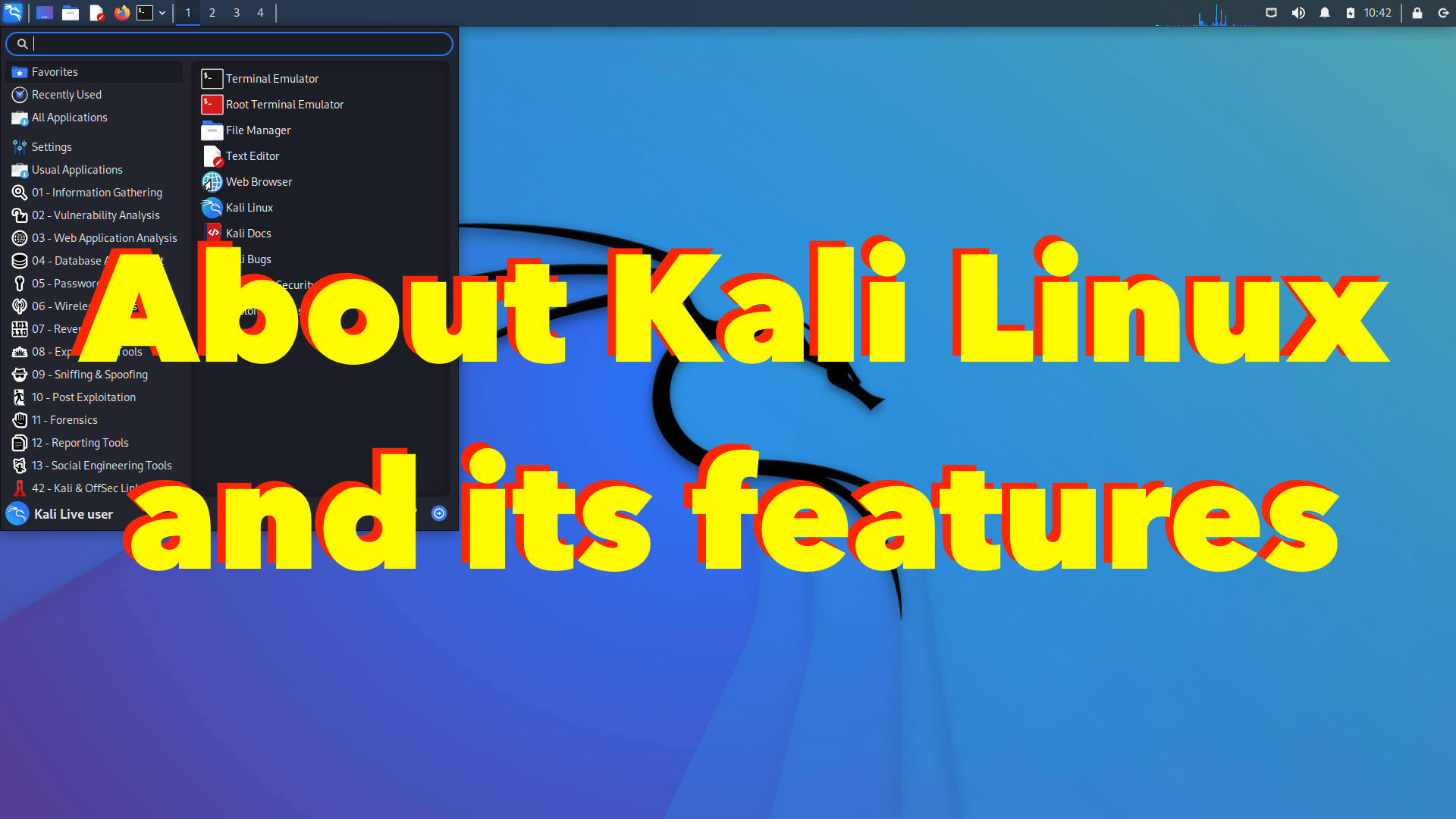 About Kali Linux and its features